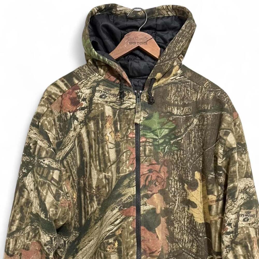 Rugged Outdoor Gear Mossy Oak Camo Zip Hoodie Size Large/Regular Insulated